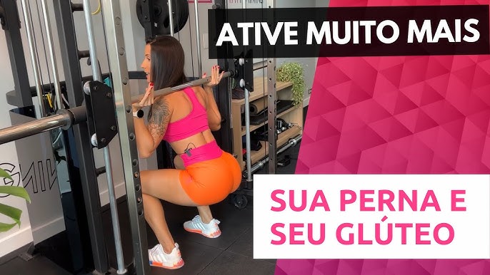 DinaFit__ - Agachamento sumô barra baixa: Grande ativação