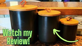 Ceramic Canister Set-Honest Review