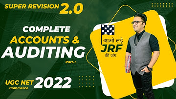 Complete Accounts and Auditing Revision || Paper 2 Commerce Ugc Net