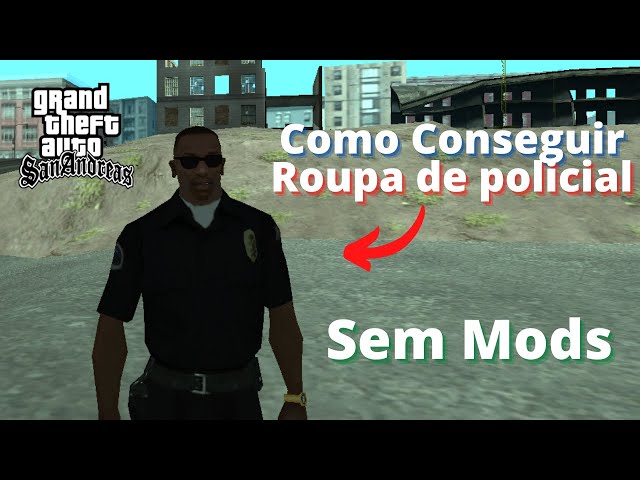 Como ser um policial no gta sa sem mod 