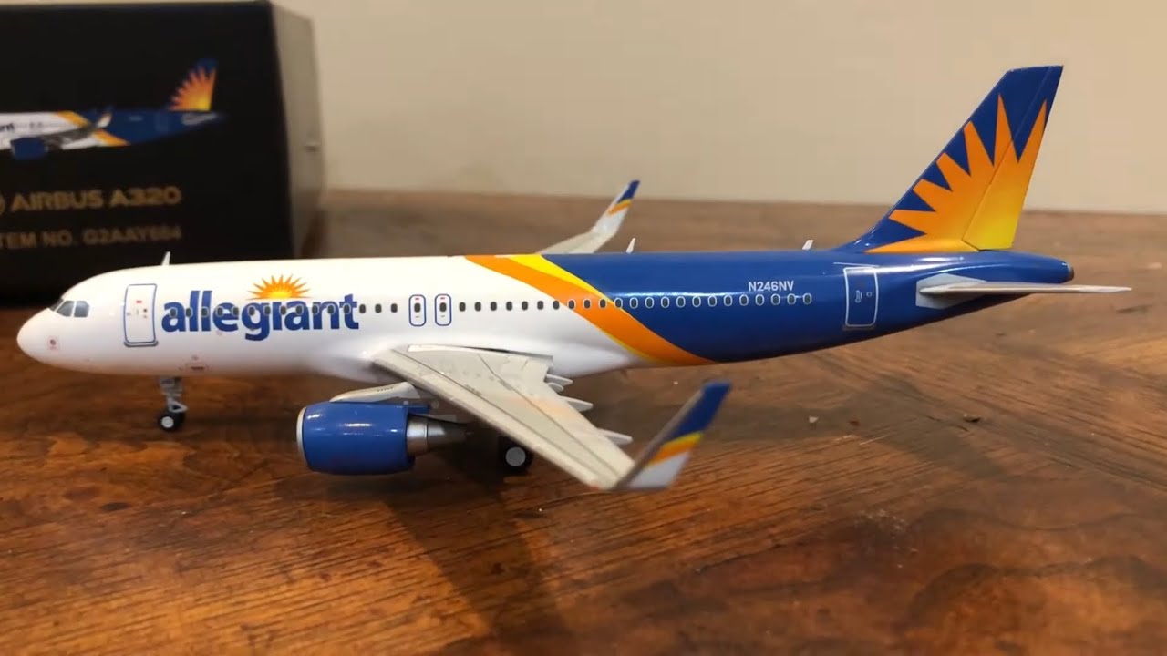 Allegiant A320 - Gemini Jets - Review Video