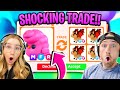 We trade all new mega candyfloss chick in adopt me roblox