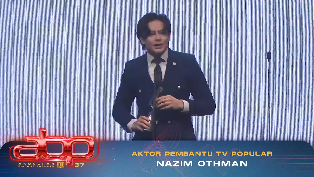 Aktor Pembantu TV Popular - Nazim Othman | ABPBH37