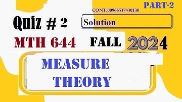 mth 644 quiz 2 solution fall 2024|mth644 quiz 2 solution fall 2024|success insurance