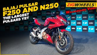 Bajaj Pulsar F250 And N250 Walkaround Video + Exhaust Note | Definitely Male, Once Again