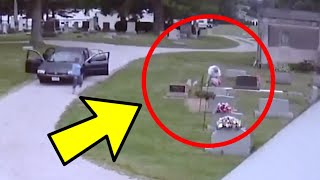 Parents Install Camera At Son's Grave After Strange Visit, They Turn Pale When Seeing The Footage
