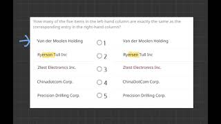 CCAT Simulation 6 Question 26