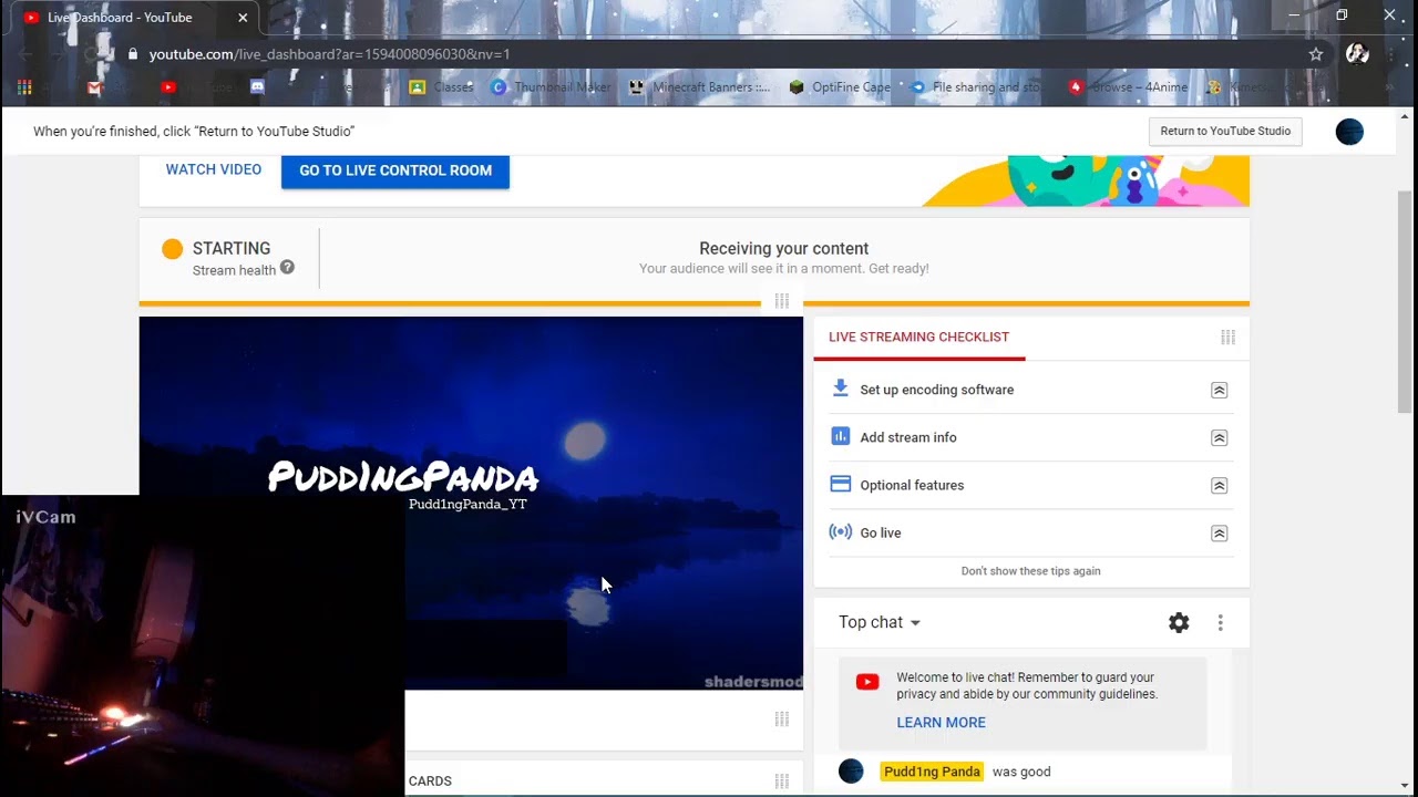 Pudd1ng Panda Live Stream - YouTube