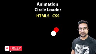 Melting Circle Loader Animation Using HTML and CSS Only