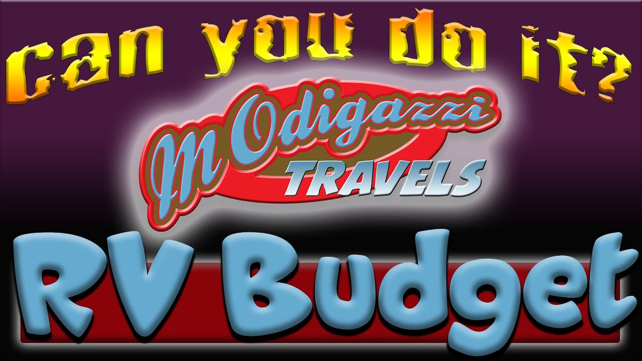 Monthly Budget Living in an RV with a Family