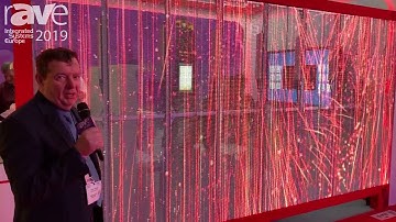 ISE 2019: KONKA Demos Unique 70-Percent Transparent LED Screen With Interactivity