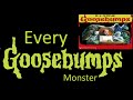 Every Goosebumps Monster In The Original Series