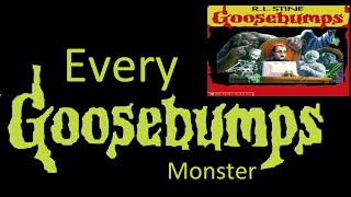 Every Goosebumps Monster In The Original Series