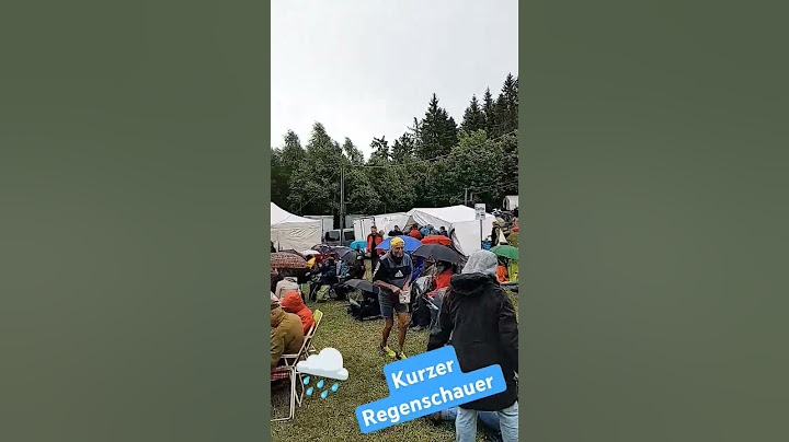 Regen bringt Segen 😉