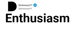Enthusiasm Antonyms | Opposite Words 