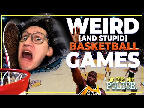 WEIRD [and stupid] BASKETBALL GAMES | The Video Game Police