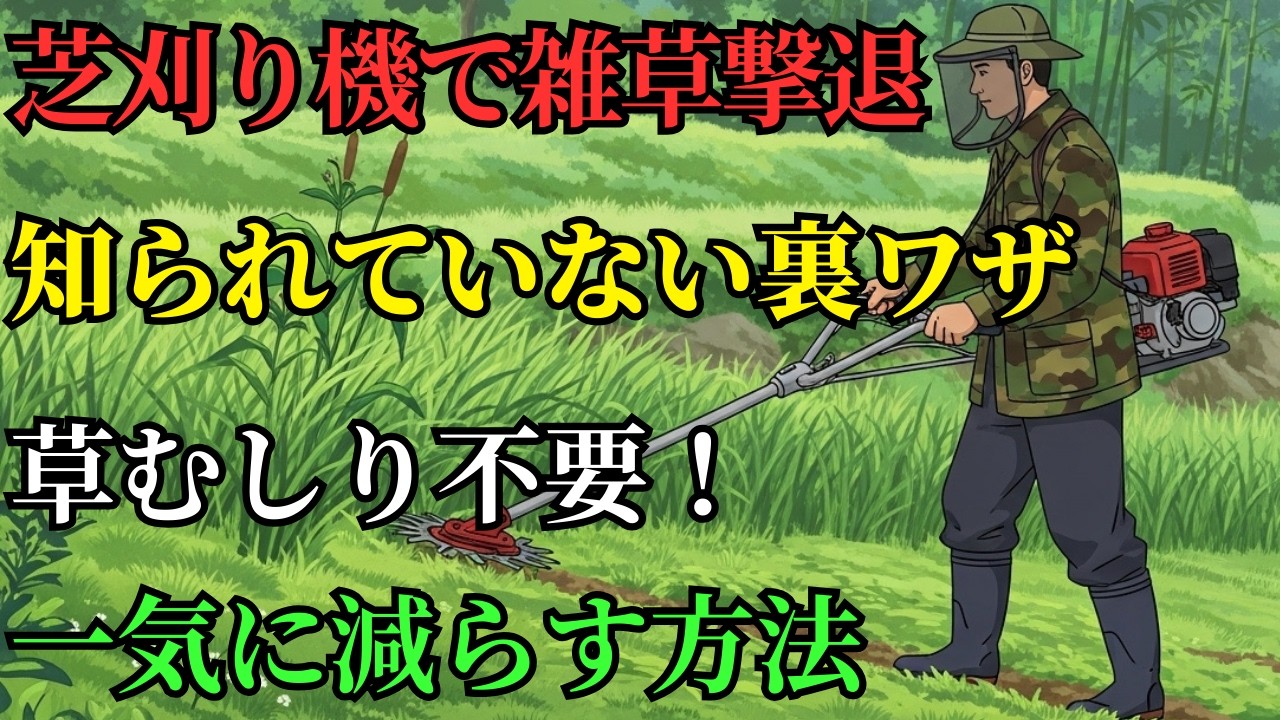 【知られていない】どんなに雑草が生えていても、芝刈り機を使えば撃退できます。 | グリーン農 | 芝生 | グランドカバー | 草刈り | 雑草対策