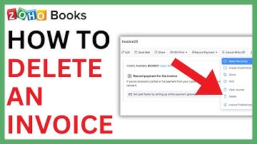 How to Delete an Invoice in Zoho Books [QUICK GUIDE]