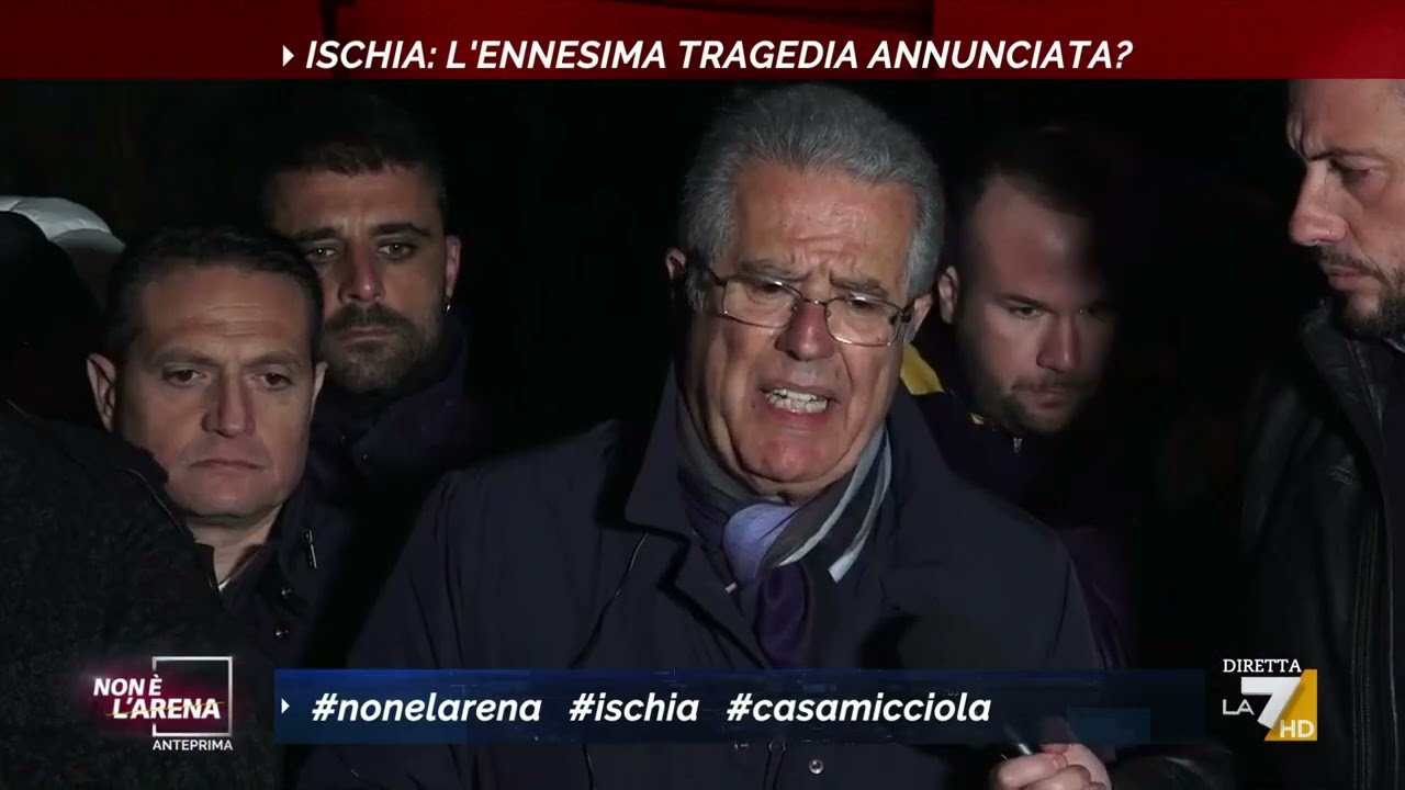 Tragedia Ischia, Giletti incalza il sindaco: 