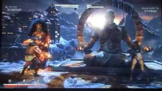 Mortal Kombat X - Scorpion Brutality Nether Hole