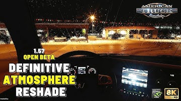 ATS FREE Definitive Atmosphere ReShade 8K RTX 4090 Brutal Graphics