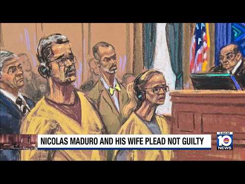 Maduro, wife plead not guilty to new federal charges