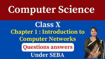 vragen en antwoorden voor hoofdstuk 1 van de computerwetenschappen van klas 10 onder SEBA-inleidi...