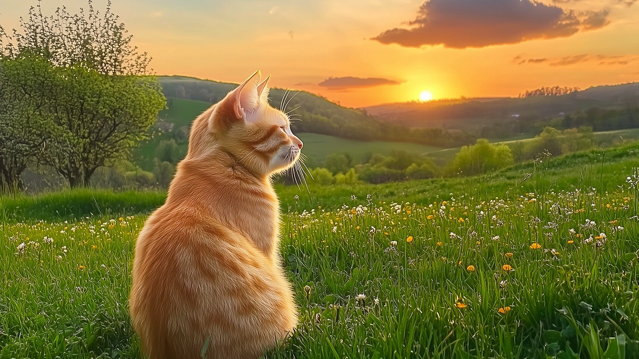 Успокаивающая музыка для кошек, чтобы они спали всю ночь – расслабляющая музыка для глубокого