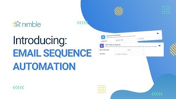 Nimble Introduces Email Sequence Automation for End-to-End Sales Management