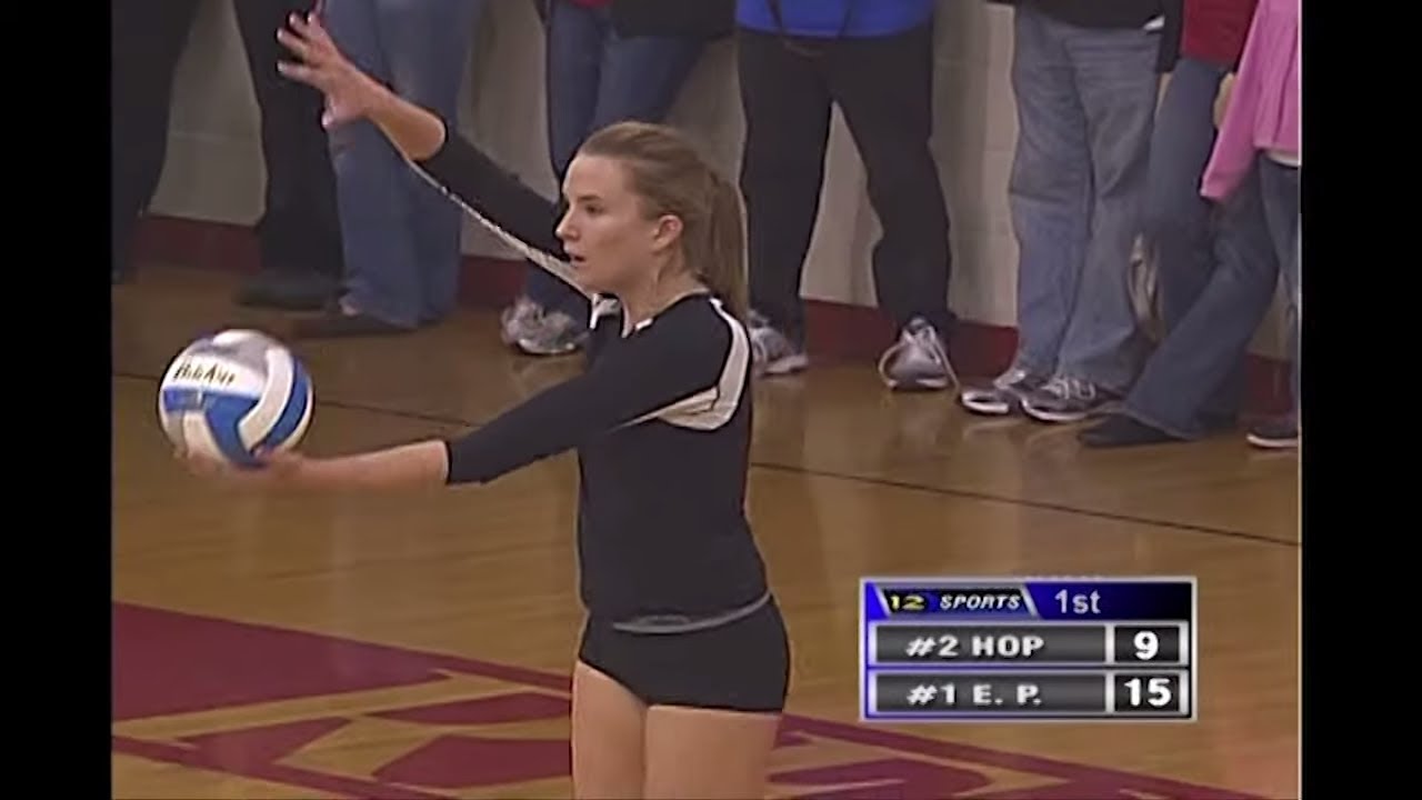 Hopkins vs. Eden Prairie Girls High School Volleyball Section Final