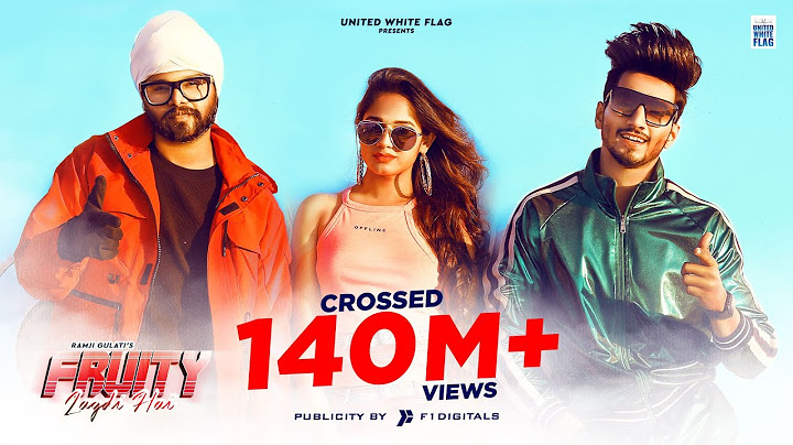 Fruity Lagdi Hai (Full Video) | Ramji Gulati Ft. Jannat Zubair & Mr Faisu | United White Flag