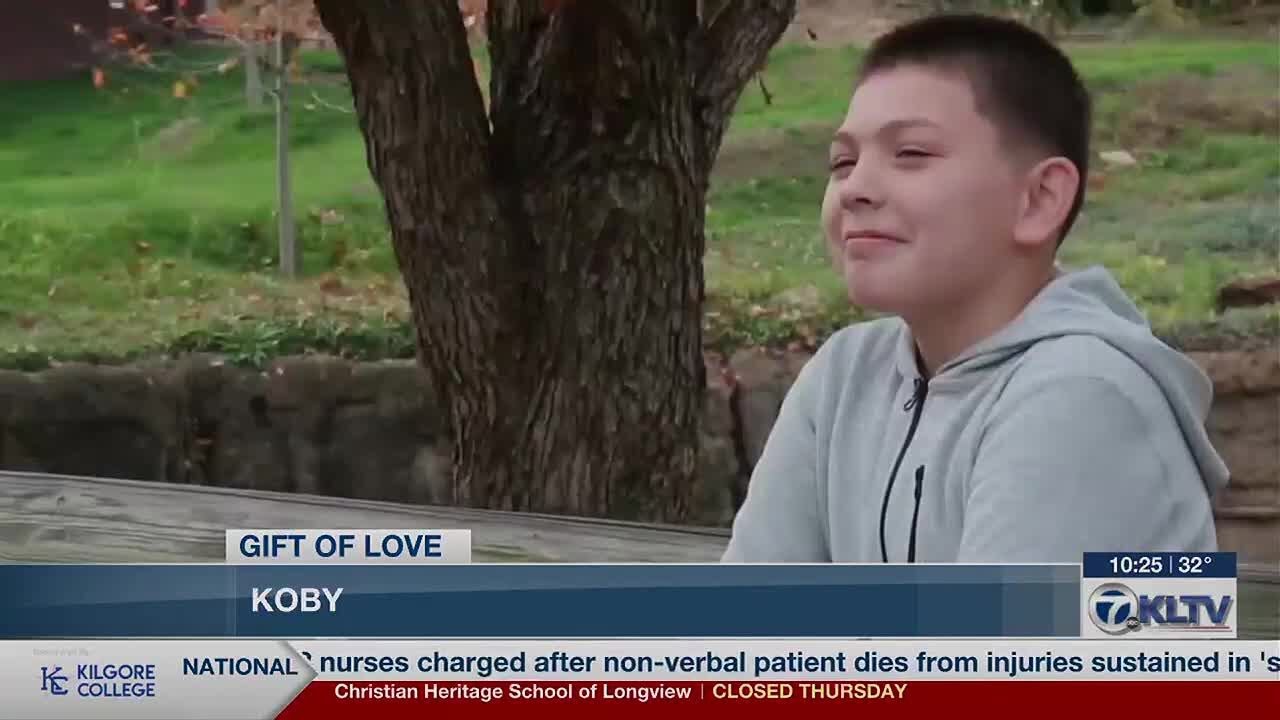 Old Koby 13-year-old Koby hopes to score big this year with a forever family ...