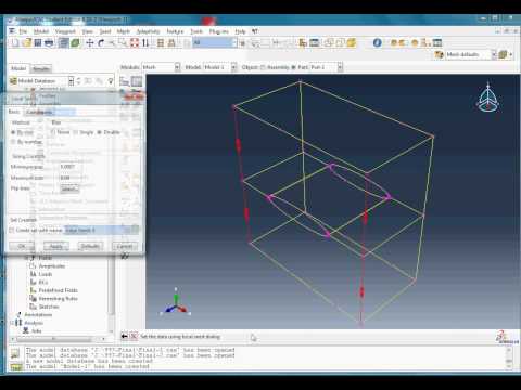 Abaqus 6.14 Crack