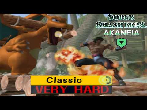 Super Smash Bros. Melee - Classic Mode Gameplay with Liu Kang (VERY HARD)