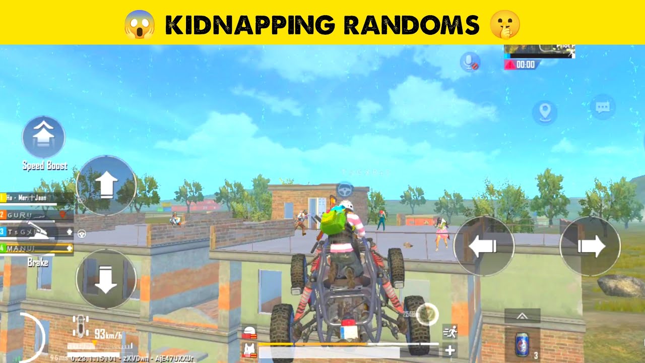 Kidnapping Random Teammate in PUBG Lite | PUBG Mobile Lite Solo Vs Squad Gameplay | LION x GAMING