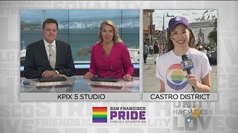 KPIX 5 Betty Yu: Castro Gets Ready for Pride Party