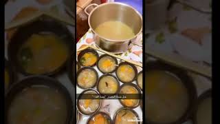 عمل  حساء الخضار وحدة الغذاء أ. فوزية حبصان