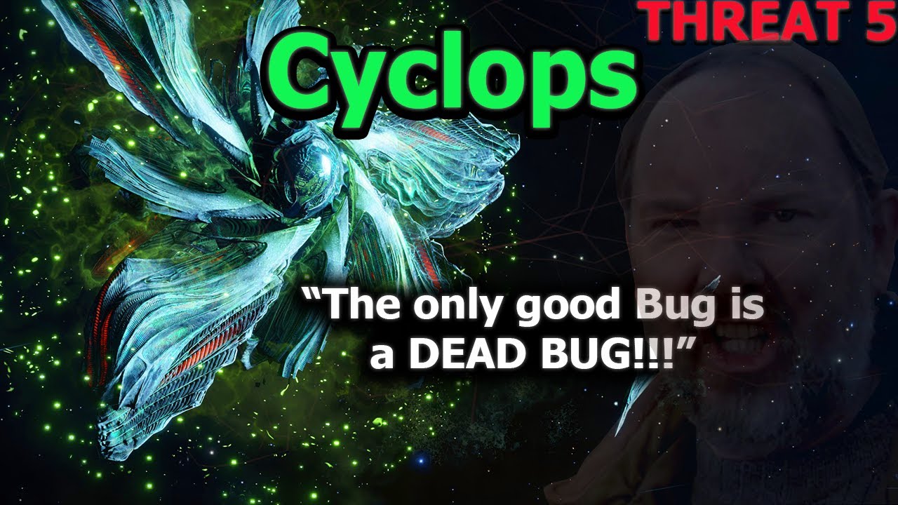 How to kill thargoids cyclops threat 5 briefing / Elite dangerous tutorial