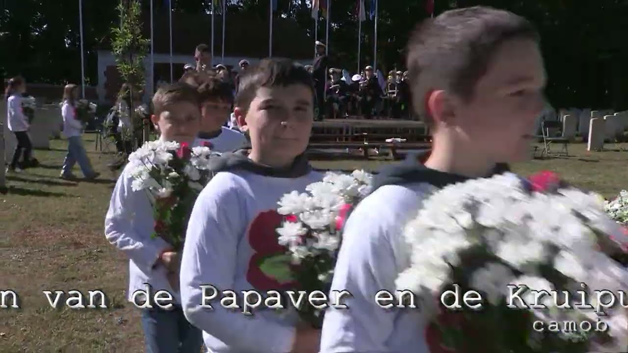 6835 Herdenkingsplechtigheid Adegem Canadian War Cemetery 14-9-2025./COMP-PLCK25