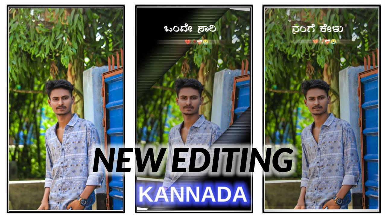 💞NEW TRENDING BOYS ATTITUDE VIDEO EDITING KANNADA SONG ALIGHT MOTION LOVE STATUS VIDEO EDITING
