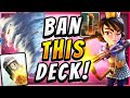 CLASH ROYALE NEEDS to DELETE THIS DECK! ⚠️