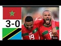 Morocco vs Tanzania 3-0 |official highlights|All goals 2024