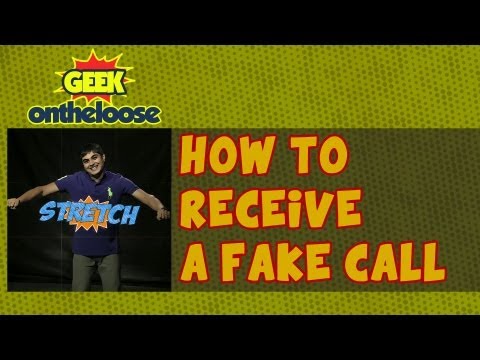 How to Fake a Call on your Phone? - Episode 3 Geek On the Loose with Ankit Fadia