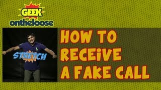 How to Fake a Call on your Phone? - Episode 3 Geek On the Loose with Ankit Fadia