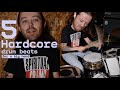 5 Hardcore Drum Beats (Cro Mags, YOT, The Icemen, Quicksand, Snapcase)