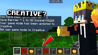 I Used Creative In Minecraft Survival? | BlazeMg