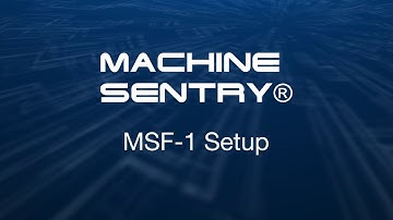 How to Set Up a Machine Sentry Fixed MSF-1