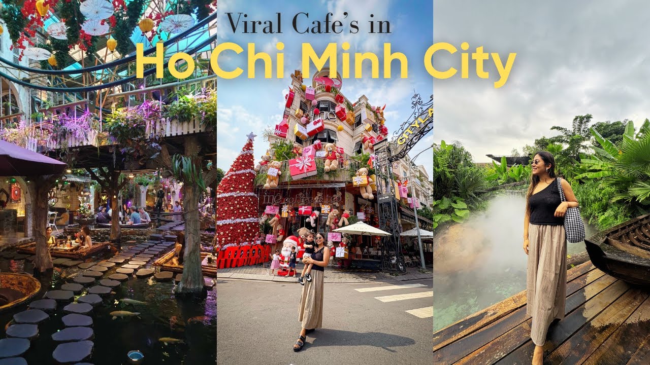 Must visit cafes in ho chi minh Vietnam | Teddy cafe vietnam , koi fish cafe vietnam, viral cafes