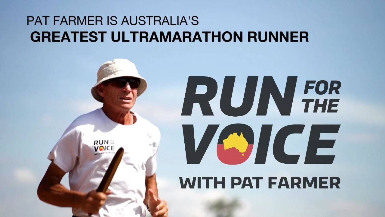 Pat Farmer Runs for The Voice around Australia 14, 500 km