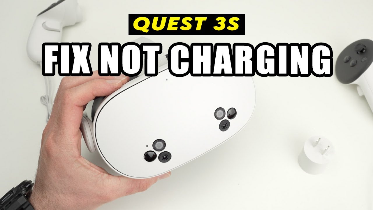Meta Quest 3s : How to Fix if Not Charging - YouTube